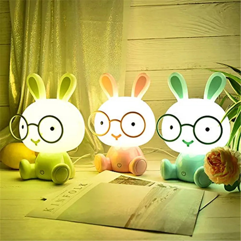 LED Night Light Touch Bunny