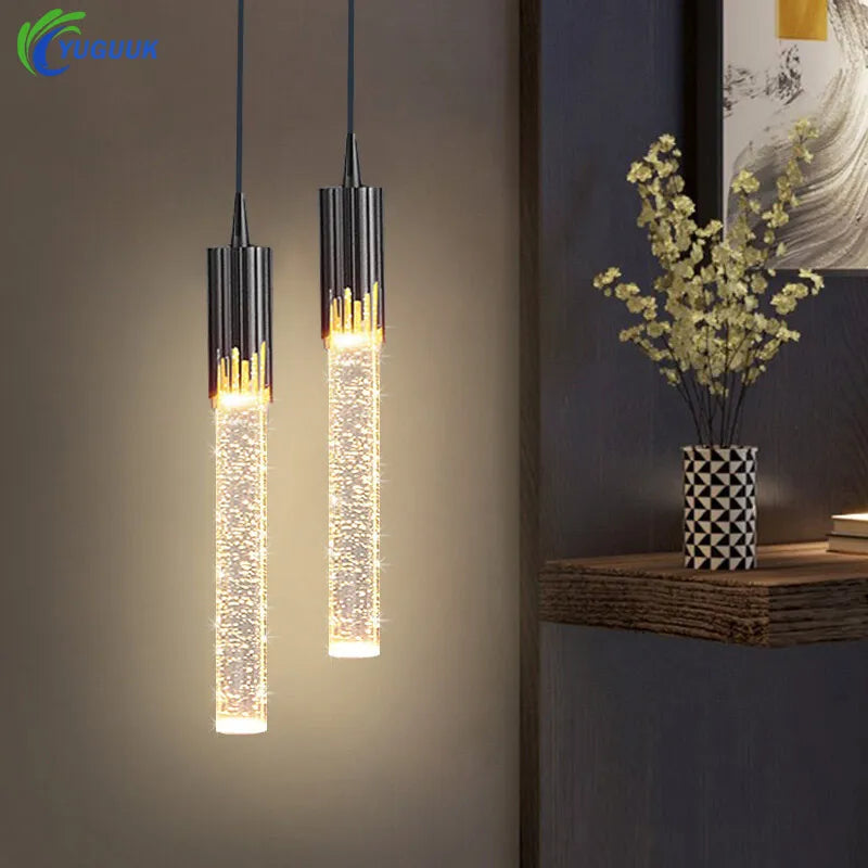 Modern Luxury Crystal Pendant Lamps 