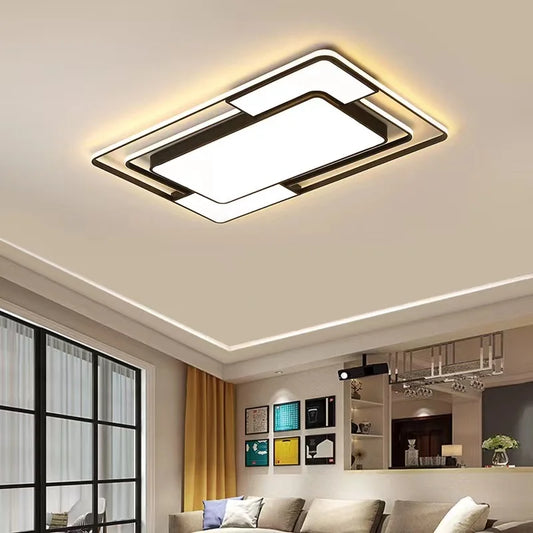 Square Ceiling Chandelier Light Fixture