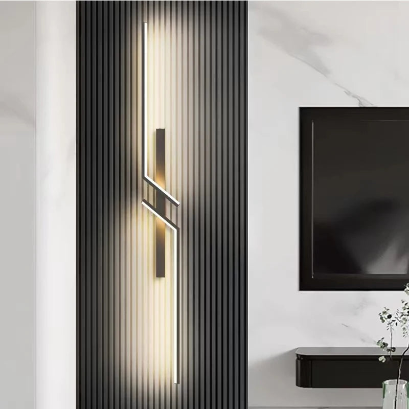 Modern Creative Strip Led Wall decoration 2