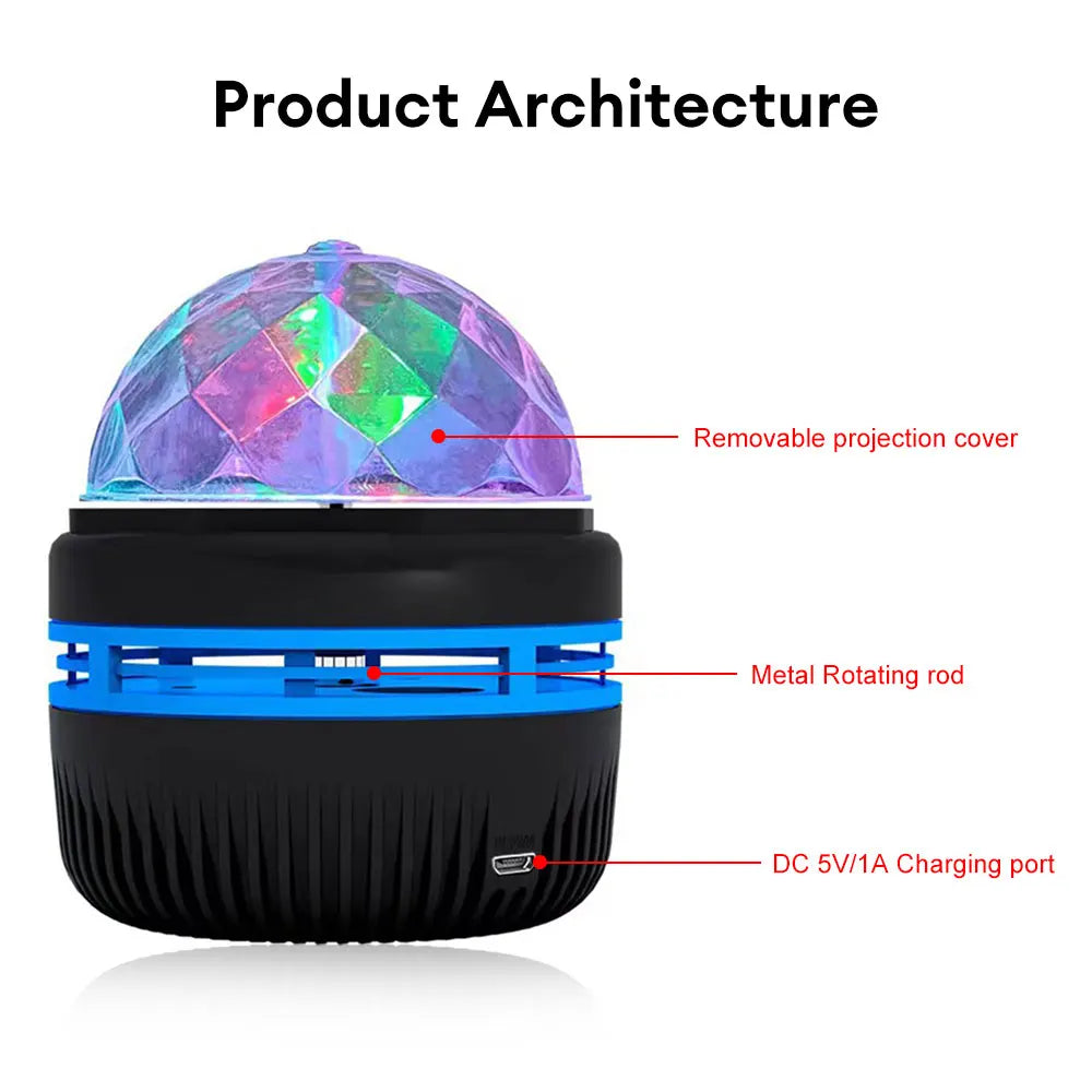 Rotating Magic Ball LED